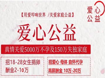 霞浦捐卵助孕生子 爱心志愿者招募